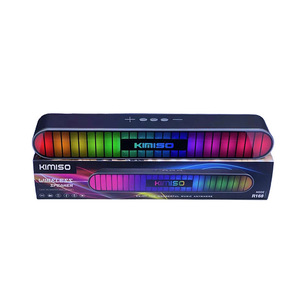 Altavoz Bluetooth R168 con Luces RGB, Altavoz <span class=keywords><strong>de</strong></span> Escritorio con Graves <span class=keywords><strong>de</strong></span> Alta Calidad, <span class=keywords><strong>Caja</strong></span> <span class=keywords><strong>de</strong></span> Sonido con <span class=keywords><strong>Ritmo</strong></span> Musical y Luces - Product Image 2
