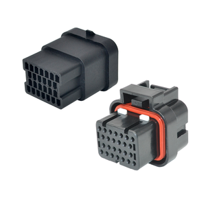 7122-7624 Amp 26ピンメスPa66自動車用防水コネクタ - Product Image 5