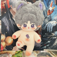 Fabricant jouet en peluche avec logo personnalisé poupée en porcelaine concepteurs anime poupée en peluche design créatif idole poupée décoration peluche jouet