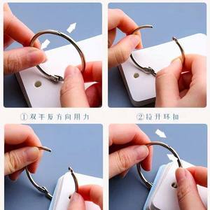 การ์ดคำศัพท์ภาษาอังกฤษแบบเปล่า แบบรูปวงแหวน แบบแข็ง พกพาสะดวก สำหรับเตรียมสอบระดับมัธยมปลาย วันวาเลนไทน์จีน - Product Image 2