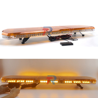 47 pouces 120 cm pleine grandeur linéaire LED avertissement barre lumineuse d'urgence voiture fabricant ambre orange boîtier voiture lumière fabricant