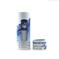 Boîte d'emballage cylindrique en carton rigide avec logo personnalisé imprimé, tube en papier rond, boîte cadeau pour lanterne LED, produits électroniques