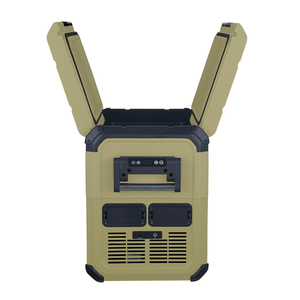 Mini nevera portátil para coche de 35L con compresor 12V/24V para uso en exteriores, camping y camiones. - Product Image 1