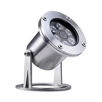 Caméra IP PoE étanche IP68 avec capteur CMOS SC830AI 8MP 20FPS 1/2.7" et boîtier en acier inoxydable 304 pour piscine et aquaculture