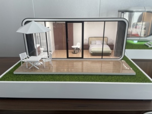 Apple Cabin 20ft 40ft Maisonnette Préfabriquée Moderne Populaire pour Extérieur, <span class=keywords><strong>Maison</strong></span> Mobile, Bureau Modulaire, <span class=keywords><strong>Maison</strong></span> Conteneur 1 - Product Image 1