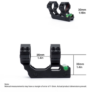 ACUMETA Freiarm-Zielfernrohrhalterung mit Horizontalkalibrierung für <span class=keywords><strong>1</strong></span> Zoll/30mm Rohr, 20mm Halterung für Outdoor-Sport - Product Image 3
