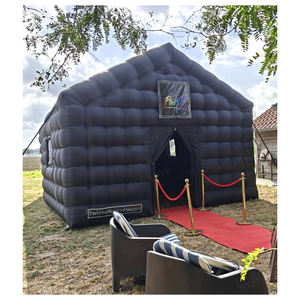 Tente de discothèque gonflable Portable, Cube de fête VIP géant, Bar de boîte de nuit avec éclairage LED et <span class=keywords><strong>souffleur</strong></span> - Product Image 5