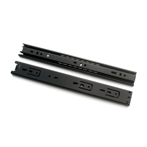 Rails coulissants à 3 canaux de 35mm <span class=keywords><strong>pour</strong></span> le montage des portes d'armoires et de tiroirs télescopiques - Product Image 6