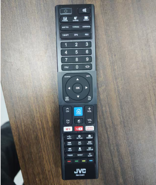 RM-C3401 Remote Control Replacement for JVC TV LT-55N775A LT-55N685A LT-65N785A LT55N685A LT55N775A LT65N785A