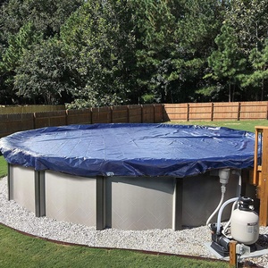 Cubierta de Invierno para Piscina Directo de Fábrica, Resistente, 12x24 pies, Resistente a los Rayos UV, Impermeable - Product Image 1