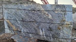 Bloque de cuarcita rosa Patagonia, bloque de cuarcita L 330 B 107 H 190, losa de cuarcita de piedra natural - Product Image 6