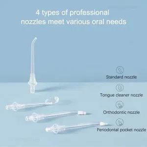 เครื่องทำความสะอาดช่องปากแบบพกพา Mijia MEO701 เครื่องฉีดน้ำทำความสะอาดฟัน Waterpulse Water Thread สำหรับทำความสะอาดฟัน - Product Image 3