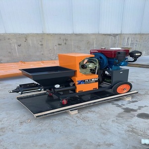 Pompe à mortier <span class=keywords><strong>diesel</strong></span> productive pour travaux de construction et de finition à grande échelle - Product Image 5