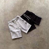 Ensemble survêtement homme personnalisé en molleton 100 % coton, comprenant un sweat à capuche court zippé et un pantalon de jogging – Vente en gros