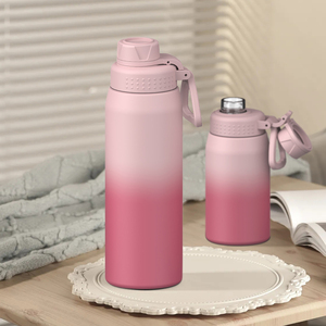 New Arrival Powder Coated <b>Drinking</b> <b>Bottle</b> Stainless Steel Water <b>Bottle</b> Double Wall For Gym - Product Image 4