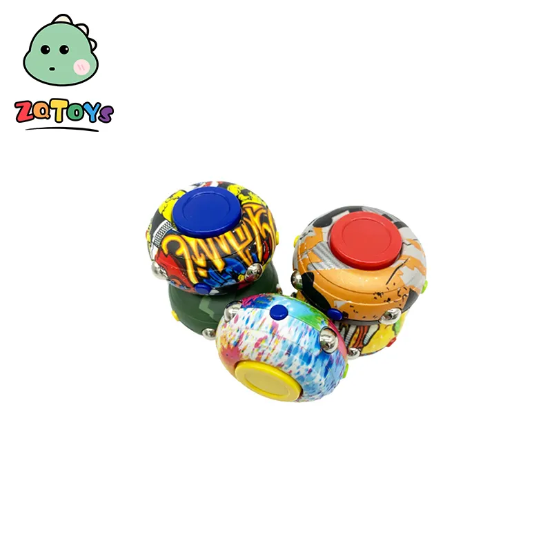 Zhiqu Decompression Drum Gyro Adult Anti Stress Pad Spinning Top Children Puzzle Spinner Classic Controller Toy Fidget Toys