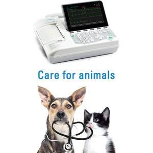 Haute qualité vétérinaire ECG EKG Machine <span class=keywords><strong>prix</strong></span> équipement de Diagnostic 3 canaux pour Animal vétérinaire hôpital <span class=keywords><strong>électrocardiogramme</strong></span> utilisé - Product Image 3