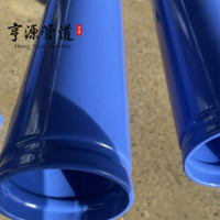 Tubería de Acero ERW ASTM A53 Popular con Recubrimiento Epóxico Azul Personalizado para Sistemas de Drenaje, Tubería de Acero al Carbono de 6 m