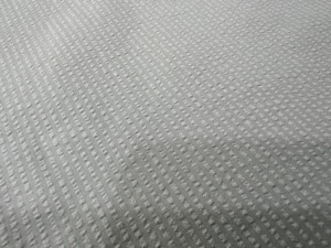 Light green vertical dotted bubble fabric stretch textured cloth for blouse casual wear <b>home</b> <b>textile</b> - Product Image 3