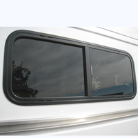 Campeur RV de Vitres De Voiture En Aluminium Fenêtre Coulissante Cheval Remorque Prix Caravane Vitre Fenêtre RV Pour Camping-Car