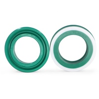 Joint d'étanchéité de piston OUY pour excavatrice, joints d'ajustement OUY blanc et vert combinés, joint hydraulique de piston NBR