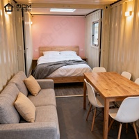 Maisons modulaires écologiques pour le commerce et le camping de vacances-Maisons résidentielles préfabriquées personnalisables