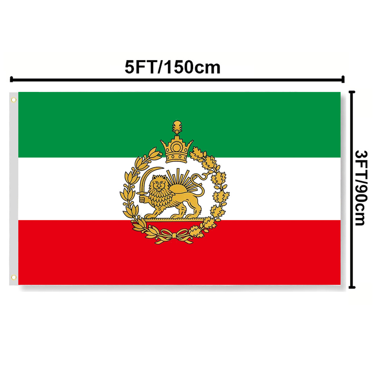 Bandera del león iraní 150*90cm