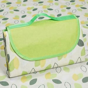 200*150Cm Green <b>Foldable</b> Outdoor Lattice Hiking Camping <b>BBQ</b> Mat Widen Waterproof Picnic Mat Beach Blanket Baby Multiplayer Mat - Product Image 1