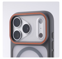 Étui de téléphone Transparent de haute qualité pour iPhone 16pro housse de téléphone de chargeur magnétique pour iPhone 17promax