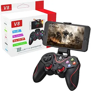 V8 Jogo Wireless Controller para Windows 7/8/10 PC/iPhone/Android/ PS3
