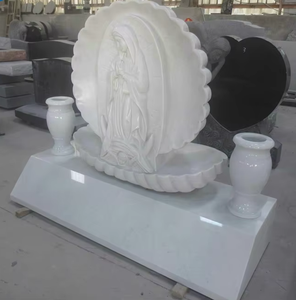 New Design Headstone With Angel Engraving in Shanxi Black - Product Image 5