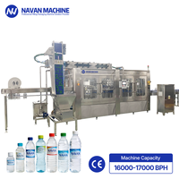 Hoog rendement 3-in-1 waterafvulmachine XGF32-32-10 16000-17000BPH met uniforme, zeer nauwkeurige vultechniek