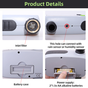 Temporizador de Riego Digital de Alta Calidad, Controlador Automático de Riego para Jardín con Función de Retraso por Lluvia - Product Image 4