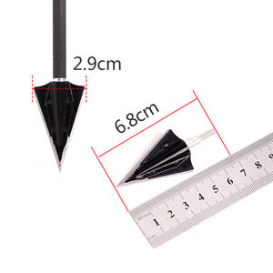 Puntas de Flecha de Acero Rotativas Arrow de 125 Granos, 2 Cuchillas Afiladas, Cortan un Diámetro Máximo de 1.1 Pulgadas para Tiro - Product Image 2
