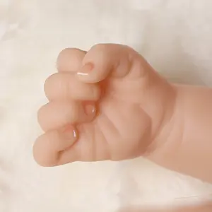 Babeside 22 ''bebek bebekler kız Bina gerçekçi bebekler bebek katı silikon yeniden doğmuş