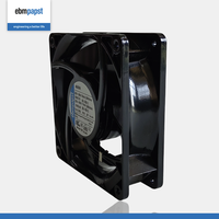 Ventilateur axial électrique à roulement à billes Ebm 4650N/4650N-465 230V 19W 160m/h, boîtier en aluminium, 46dB(A), pour centre de données et cuisine