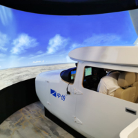 Simulateur C172 Niveau 5 FTD, simulateur de vol C172, dispositif d'entraînement au vol Cessna 172