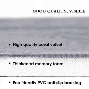 Tappetino da <span class=keywords><strong>Bagno</strong></span> in Memory Foam Morbido e Assorbente, <span class=keywords><strong>Tappeto</strong></span> Antiscivolo <span class=keywords><strong>Grande</strong></span> per <span class=keywords><strong>Bagno</strong></span> - Product Image 3