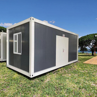 Ateliers détachables en acier de conteneur de maison préfabriquée de Style de la mode d'immeuble de bureaux modulaire résistant à la corrosion