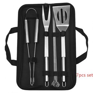 Ensemble d'outils de gril de BBQ de vente chaude ensemble de gril d'acier inoxydable ensemble d'outils de BBQ de Barbecue outils de BBQ - Product Image 3