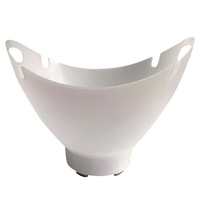 Grand seau à glace LED de 7 L avec haut-parleur Bluetooth et lumière à changement de couleur automatique 7 couleurs pour refroidisseur de bière, vin et champagne pour bar et fête