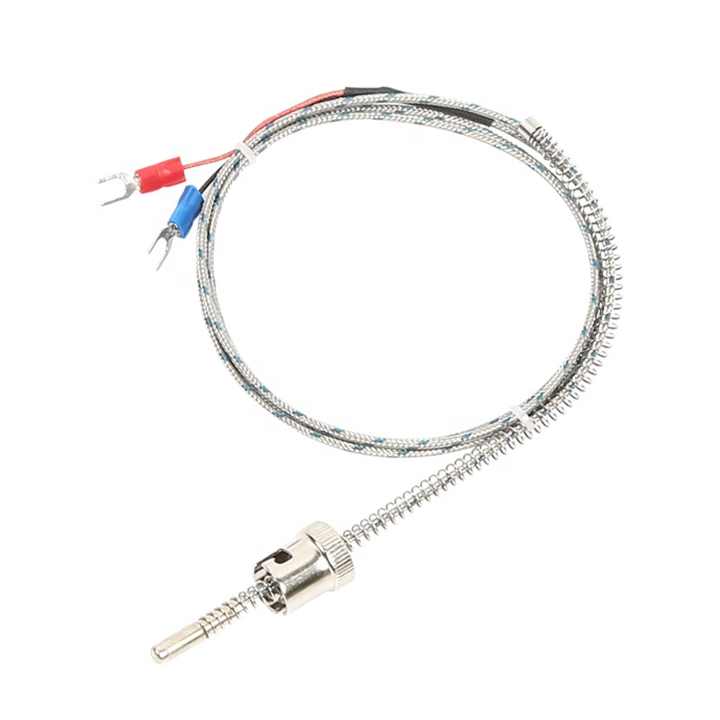PT100 PT1000 Three Wire Industrial Stainless Steel Thermocouple Probe ...
