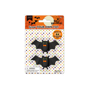 Halloween Ghost Festival Toys Jouets de croissance Citrouille Chauve-souris Fantôme un paquet de deux Puzzle Water Expand Soak Toys - Product Image 3