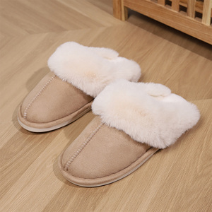 شباشب منزلية جديدة دافئة وسميكة للخريف والشتاء للنساء والرجال والأزواج - Product Image 3
