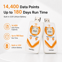 Enregistreur de température agricole M502 : Enregistreur de données USB durable de 120 jours pour une surveillance environnementale simple