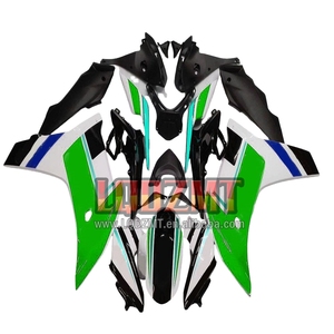 ตัวฉีดสำหรับฮอนด้า CBR 500R 500 CBR500 R RR 16 17 18 84LQ.34โครง500CC <span class=keywords><strong>CBR500R</strong></span> <span class=keywords><strong>2016</strong></span> 2017 2018 OEM สีเขียวสีดำ - Product Image 1