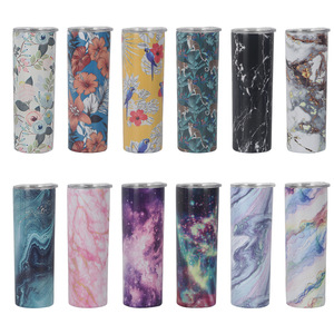 Gobelet isotherme sous vide en acier inoxydable 304, 20 oz, à paroi mince et droite, vierge pour sublimation, pour voiture, impression personnalisée, vente en gros - Product Image 1