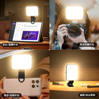 W70/W80 Lumière d'Appoint Magnétique Rechargeable RVB pour Téléphone Portable, Éclairage de Photographie Selfie Mini Lampe de Poche