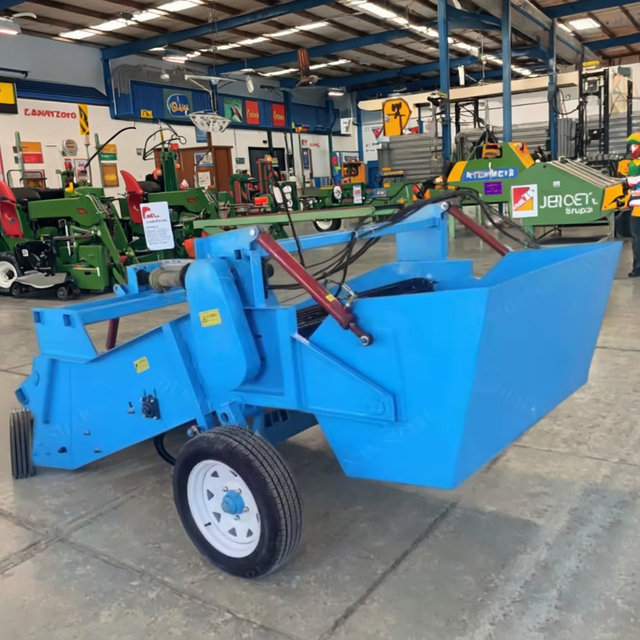 New Hongri High Farm Machinery Rock Picker Stone Removal Collection Machine 1-Year Warranty Motor Engine Gearbox Bearing Core