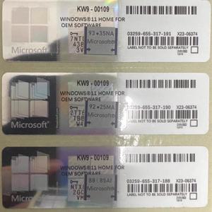 Etiqueta COA de <span class=keywords><strong>Windows</strong></span> <span class=keywords><strong>11</strong></span> Pro con Licencia, Activación Global en Línea, Licencia Garantizada por 12 Meses, <span class=keywords><strong>Windows</strong></span> <span class=keywords><strong>11</strong></span> Profesional - Product Image 6